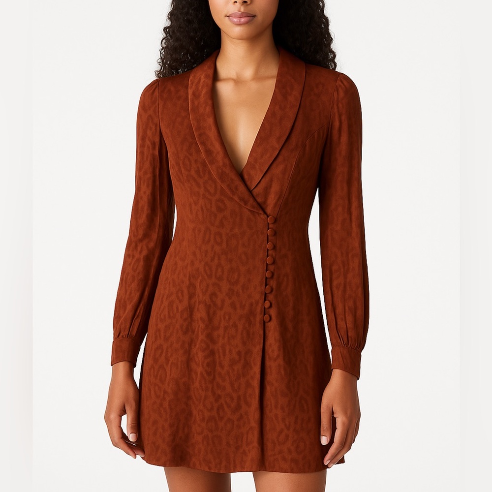 & Other Stories Burnt Orange Dress size 6